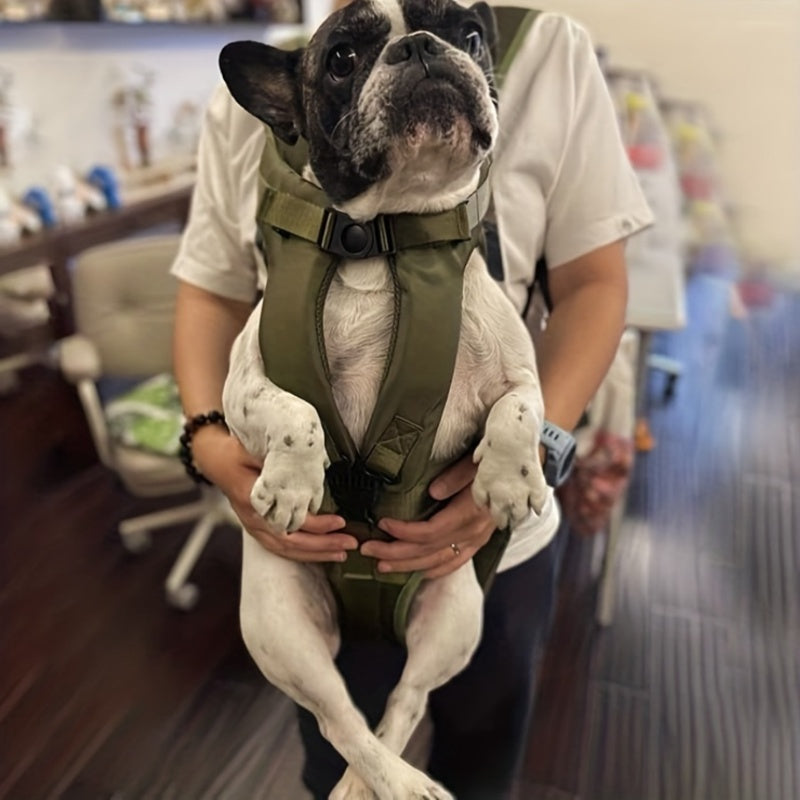 Adjustable Hands Free Dog Backpack Carrier_3