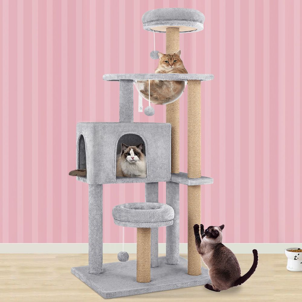 Cat Tree Scratching Post Tower Condo House Furniture_1